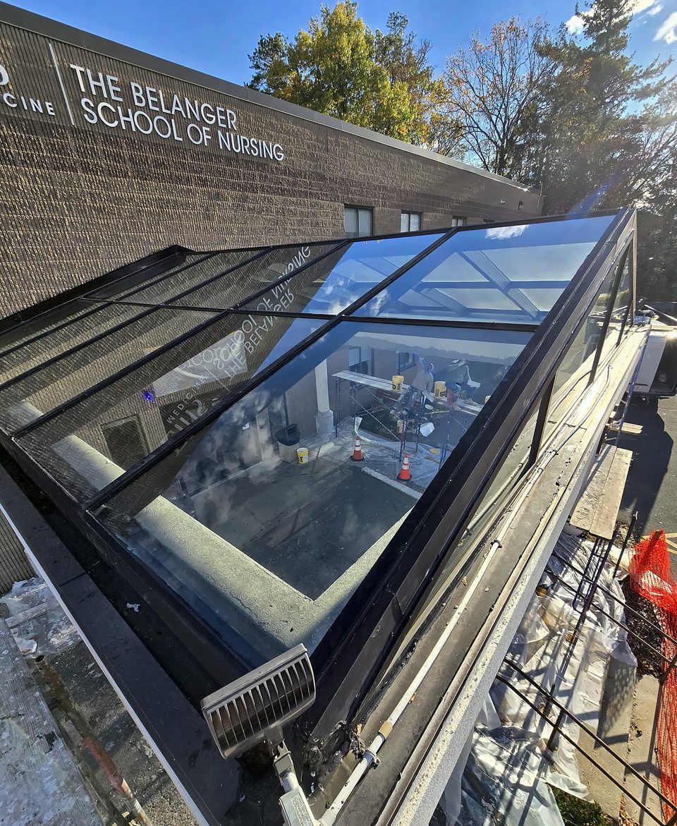 Commercial skylight atrium, Schenectady, 2025