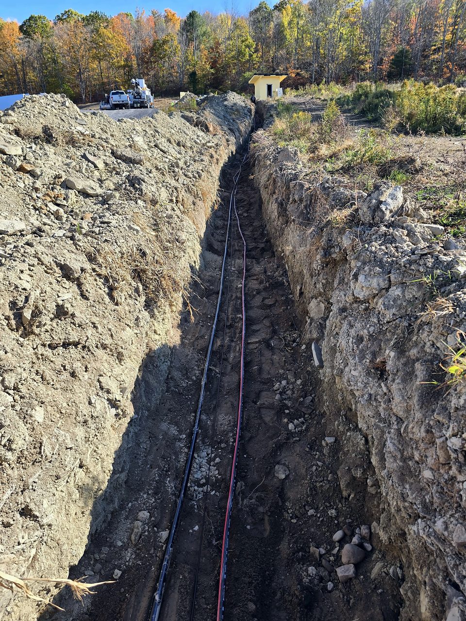 Excavation & site work — self-performed by The Dom Construction Group