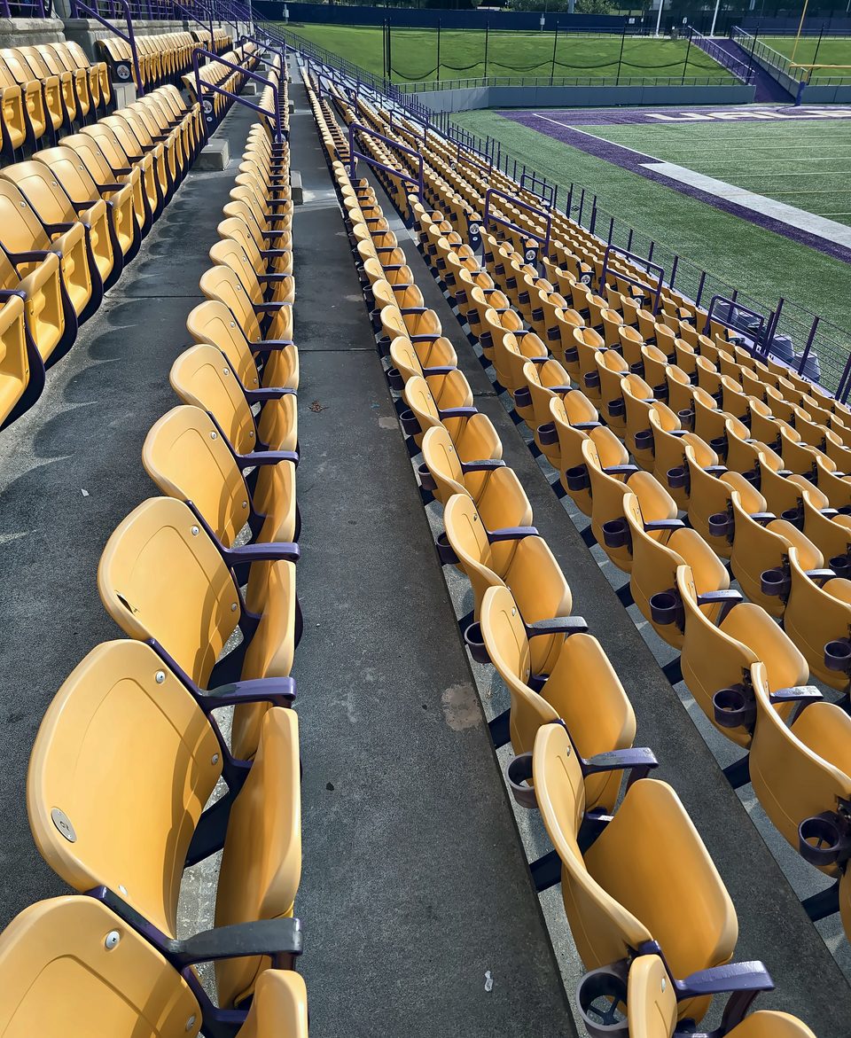 After: seat rows, July 2026