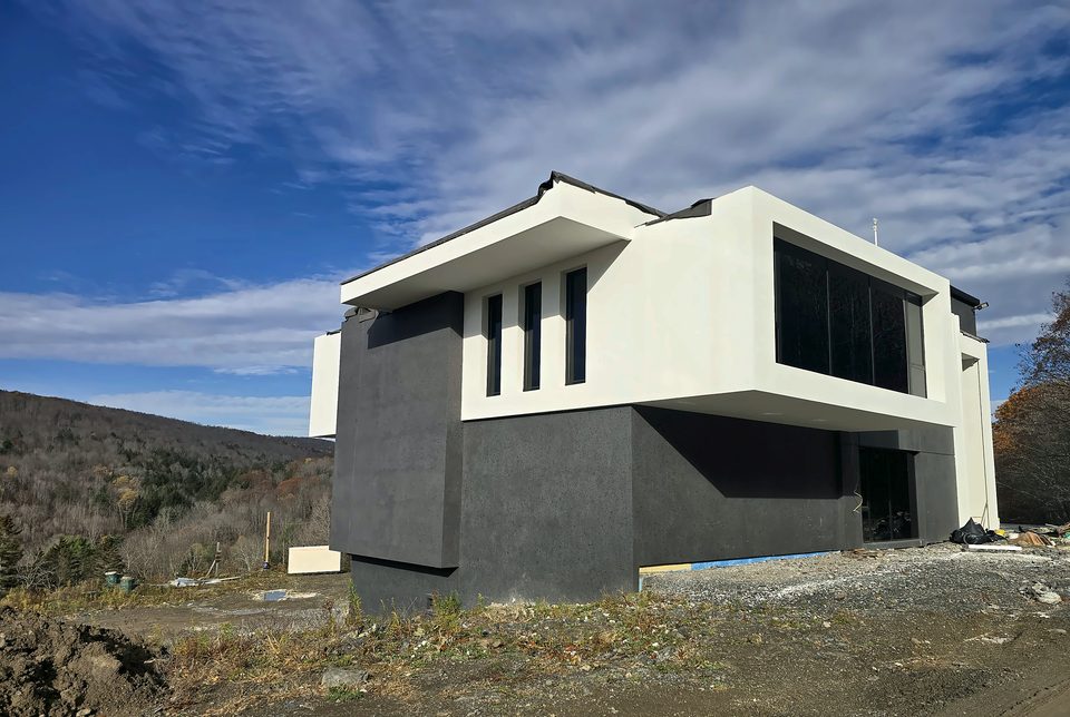 After: side elevation, November 2025