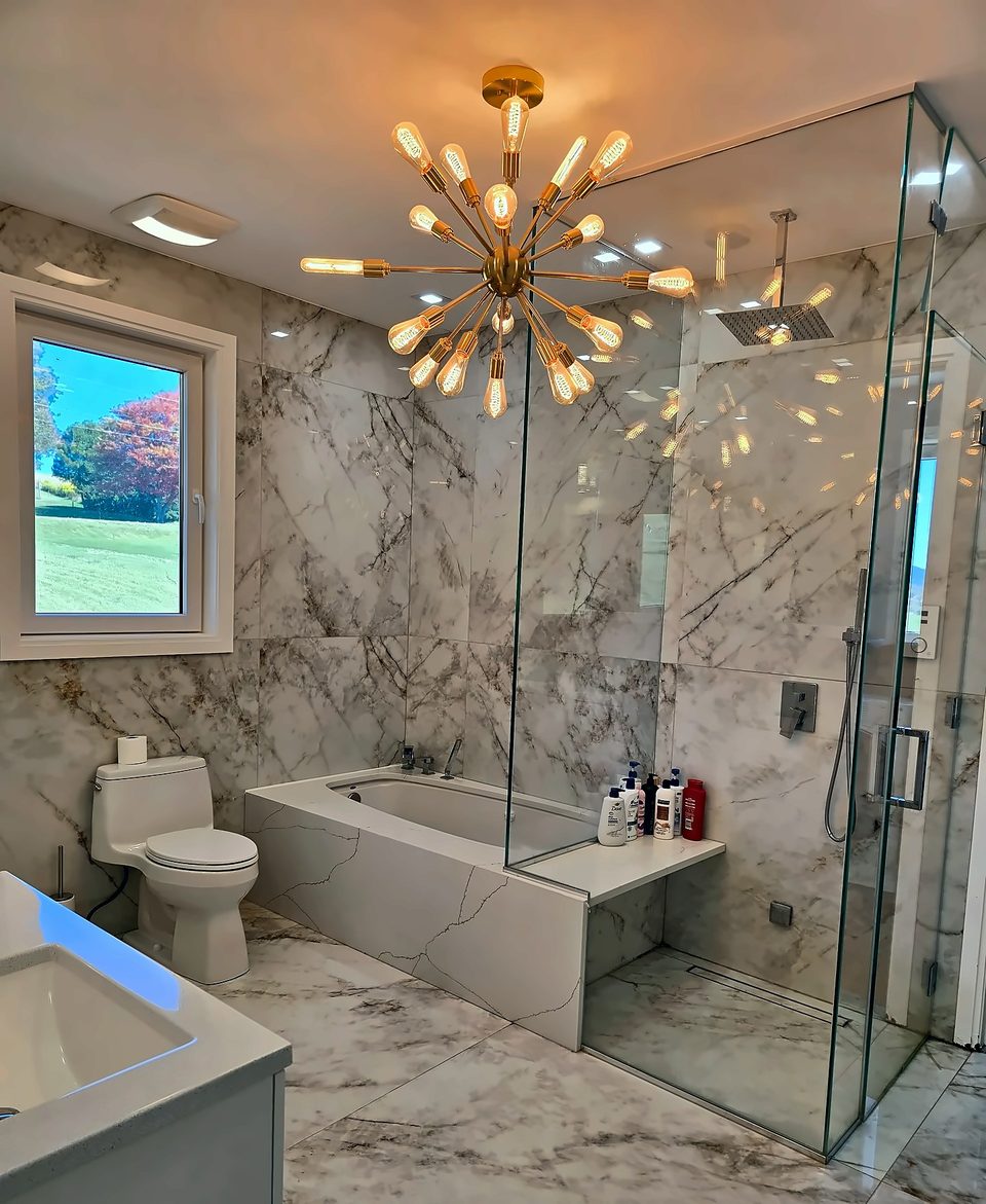Marble bathroom, 2025