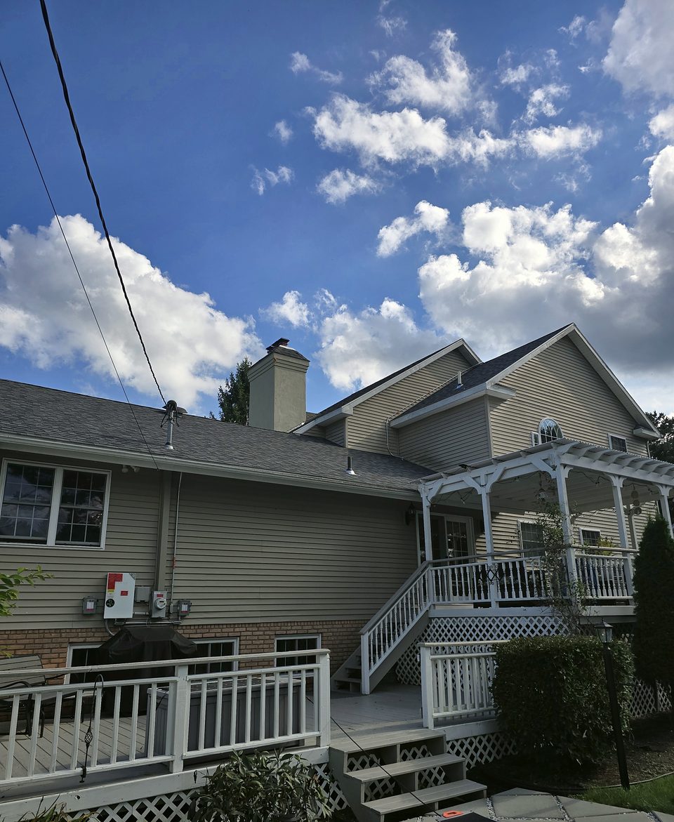 Site assessment at the chimney, September 2026